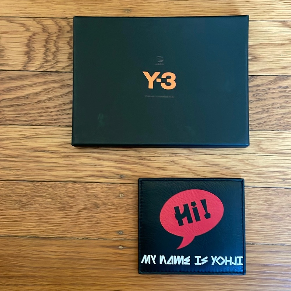 Y-3 Leather Cardholder NWT - Picture 5 of 8
